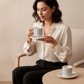 GÜRAL PORSELEN Mental 4 Parça 2 Kişilik Çay Takımı 6733 thumbnail 3