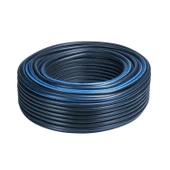 Kauçuklu Termo Bahçe Hortumu 25 Metre Dayanıklı 3 Katlı Sağlam Su Sulama Yıkama Hortum 12.5 mm 1/2" - 5