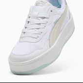 Puma Court Lally Skye Aqua Metal Beyaz Kadın Sneaker / Spor Ayakkabı - 401613 01 - 6