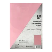 UMUR A4 RENK FOTO KAGIT PEMBE 250 LI(170) - 1