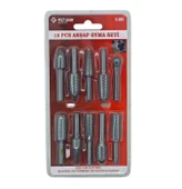 Sosin S-081 Tahta Ahşap Oyma Seti Döner Törpü 10 Parça - 1