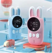 WowKids XJ11 Rabbit Çocuk Walkie Talkie Blue-Pink 1-3  Pmr Telsiz - 1