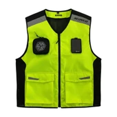 Jk30-2 Motosiklet ve Bisiklet Reflektörlü Yelek thumbnail 5