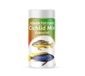 ATLANTİK CICHLID MIX GRANULAT BALIK YEMİ 250 ML - 1