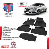 Ekiciler Renault Megane 4 Sedan 4D Havuzlu Paspas 2016 ve Üzeri thumbnail 2