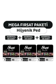 SLEEPY Black Premium Plus Hijyenik Ped Mega Fırsat Paketi Normal 144 Adet - 1