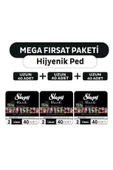 SLEEPY Black Premium Plus Hijyenik Ped Mega Fırsat Paketi Uzun 120 Adet - 1