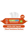FRESHLİFE Vücut Temizleme Havlusu 6x50 (300 Yaprak) thumbnail 1