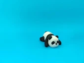 Sevimli Panda Figürü – Hareketli Eklemli 3D Oyuncak - 2