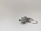 Sevimli Kedi Anahtarlık - 3D Baskı Özel Tasarım - 3