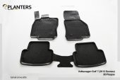EKİCİLER GOLF 7 (2013+)3D HAVUZLU PASPAS DİREKSİYON KILIFI HEDİYE - 1
