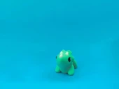 Sevimli Triceratops Dinazor Figürü – Hareketli Eklemli 3D Oyuncak - 3