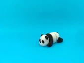 Sevimli Panda Figürü – Hareketli Eklemli 3D Oyuncak - 1