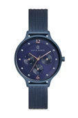 DAVID GUNER MAVİ KAPLAMALI MAVİ KADRANLI KADIN KOL SAATİ DG-8120LC-H3E - 2