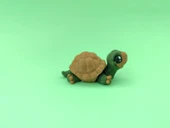 Sevimli Kaplumbağa Figürü – Hareketli Eklemli 3D Oyuncak - 3