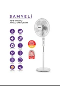 Inova Samyeli 16 inç Ayaklı Vantilatör - 1
