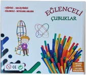 Eğlenceli Bambu Çubuklar 300 Parça - 1