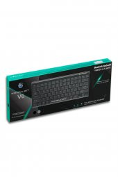 Konfulon V6 Bluetooth 5.0 Türkçe Q Klavye Pc & Tablet & İpad & Tv Bluetooth Klavye - 4