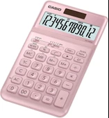 Casio JW-200SC-PK 12 Hane Pembe Masa Üstü Hesap Makinesi - 1