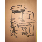 Stüdyo Tipi Çok Amaçlı Çalışma Masası (%100 MDF) - 8