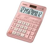 Casio DF-120FM-PK Pembe 12 Hane Masa Üstü Hesap Makinesi - 1