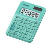 Casio MS-7UC-GN 10 Hane Yeşil Masa Üstü Hesap Makinesi - 1