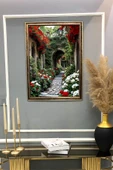 Doğa ve Manzara Desenli Çerçeveli Duvar Tablosu 50x70cm SERENE14 RENKLİ 50 X 70 - 2