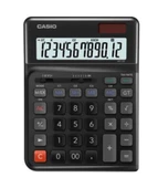Casio DE-12E-BK Siyah 12 Hane Masa Üstü Ergonomik Tuşlu Hesap Makinesi - 2