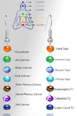 Sertifikalı Akik Aventurin Kuvars Firuze Kaplan Gözü Ametist Lapis Meditasyon 7 Çakra Küpe - 1