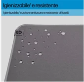HP 105 8X595AA Temizlenebilir Mouse Pad  Gri Renk - 2
