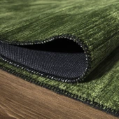 MİLANO ML106 Yeşil Leke Tutmaz Antialerjik Yıkanılabilir Dokuma Dekoratif Halı Kilim Yolluk - 1