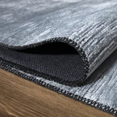 MİLANO ML102 Gri Leke Tutmaz Antialerjik Yıkanılabilir Dokuma Dekoratif Halı Kilim Yolluk - 1