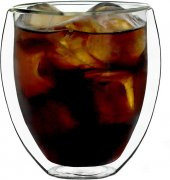 250 ml Çift Duvarlı Espresso Magnolia Tatlı Cam Bardak Çay Kahve Süt Kupa Bardak Borosilikat Çift Cidarlı Cam Bardak - 2