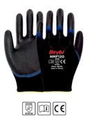 Beybi NMF120 10 bEDEN 12Lİ Mikro Köpük 1-2 Nitril Kaplı Polyester Örgü Eldiven - 1
