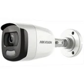 Hikvision DS-2CE10DF0T-LPFS 2mp 2.8mm Sabit Lens Ahd Colorvu Renkli Bullet Kamera - 1