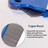 BUFFER® Evcil Hayvan Kedi Köpek Pire Tarağı ve Köpek Gözyaşı Lekesi Tarağı - 1