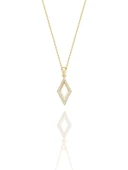 Karo Özel Tasarım Çok Şık 14 Ayar Altın Kolye thumbnail 1