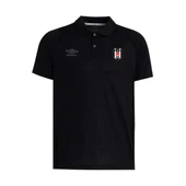 Beşiktaş Umbro Orijinal Polo Yaka Siyah T-Shırt - 1