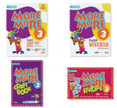 3. Sınıf More & More Englısh Practıce Book + Workbook + Hikaye Seti + Craft Book - Kurmay Elt Yayınları - 1