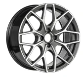 EMR-S1038-15 7.5x17" -4x100 ET35 73.1 Gun Metal Diamond Jant (4 Adet) thumbnail 1
