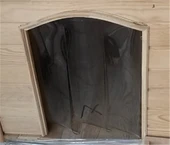 Oscar Şeffaf Köpek Kulübesi Kapısı L (Large) - 1