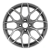 EMR-S1038-15 7.5x17" -4x100 ET35 73.1 Gun Metal Diamond Jant (4 Adet) thumbnail 2