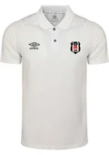 Beşiktaş Umbro Orijinal Beyaz Polo Yaka T-Shırt Ahşap Kutu Hediyeli - 2