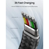 Jsaux Premium CC0008 3 Amper 60 WATT 1 Metre Type-C Süper Hızlı Şarj ve Data Aktarım Kablosu / iPhone 15 serisi uyumlu thumbnail 5