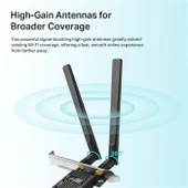 Tp-link Archer TX20E AX1800 Wi-Fi 6 Bluetooth 5.2 PCIe Adaptör - 3