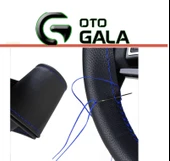 DİKİŞLİ DİREKSİYON KILIFI SİYAH DÜZ (PEDSİZ) - 2