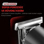 Enchen Beardo Çok Fonksiyonlu Tüm Vücut İçin Uygun Şarjlı Saç ve Tıraş Makinesi thumbnail 2