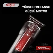 Enchen Beardo Çok Fonksiyonlu Tüm Vücut İçin Uygun Şarjlı Saç ve Tıraş Makinesi thumbnail 6