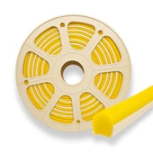 Sarı 6mm İkinci Nesil Silikon Neon LED Şerit Kılıfı 5 Metre Difüzör Tüp (LED Hariç) - 1