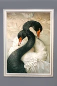 Dekoratif Modern Desenli Çerçeveli Duvar Tablosu 50x70cm RÜYA07 RENKLİ 50 X 70 - 1